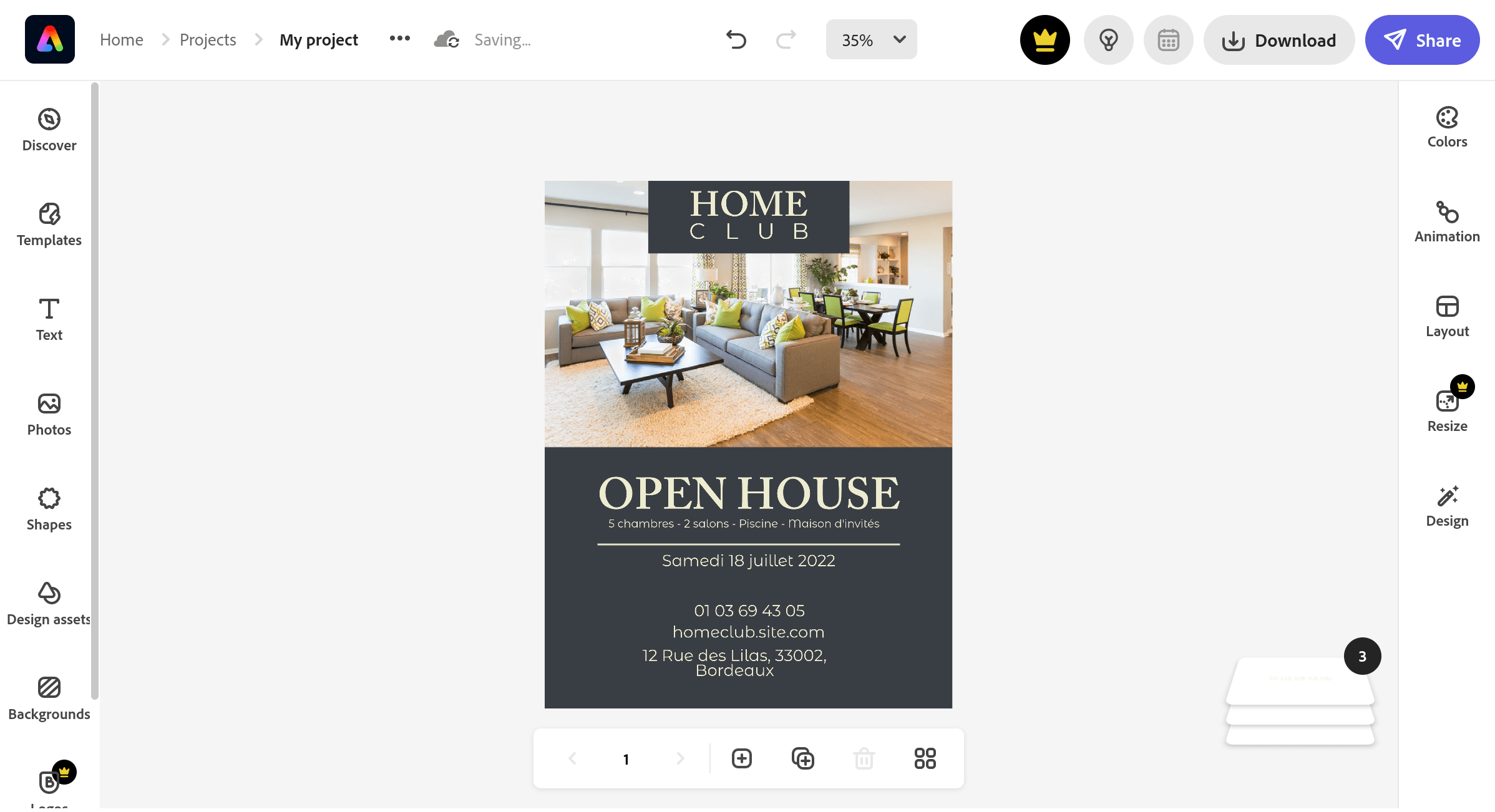 flyer immobilier gratuit
