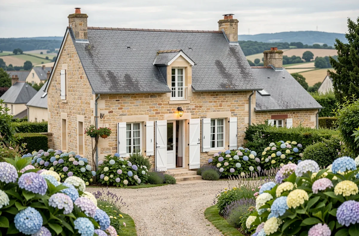 Maison traditionnelle en tuffeau construite par Launay dans le Maine-et-Loire
